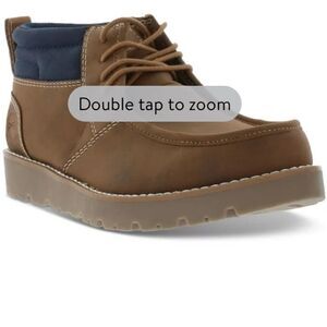 WEATHERPROOF VINTAGE Mens Tan Brown Pull Tab Padded Chester